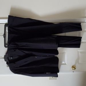 Lane Bryant women's black pant suit